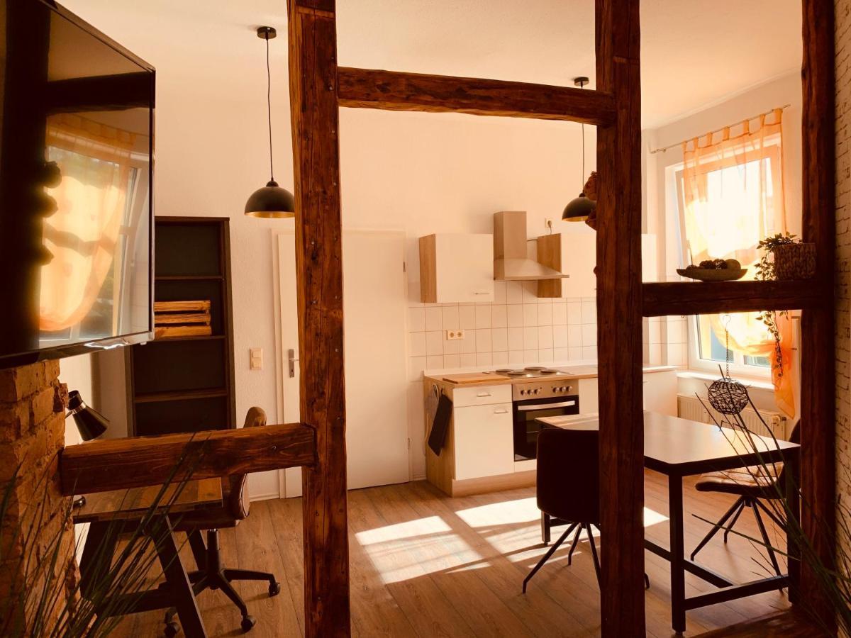 Apartamento Wohnen Mit Vintage-Flair Schwerin  Exterior foto